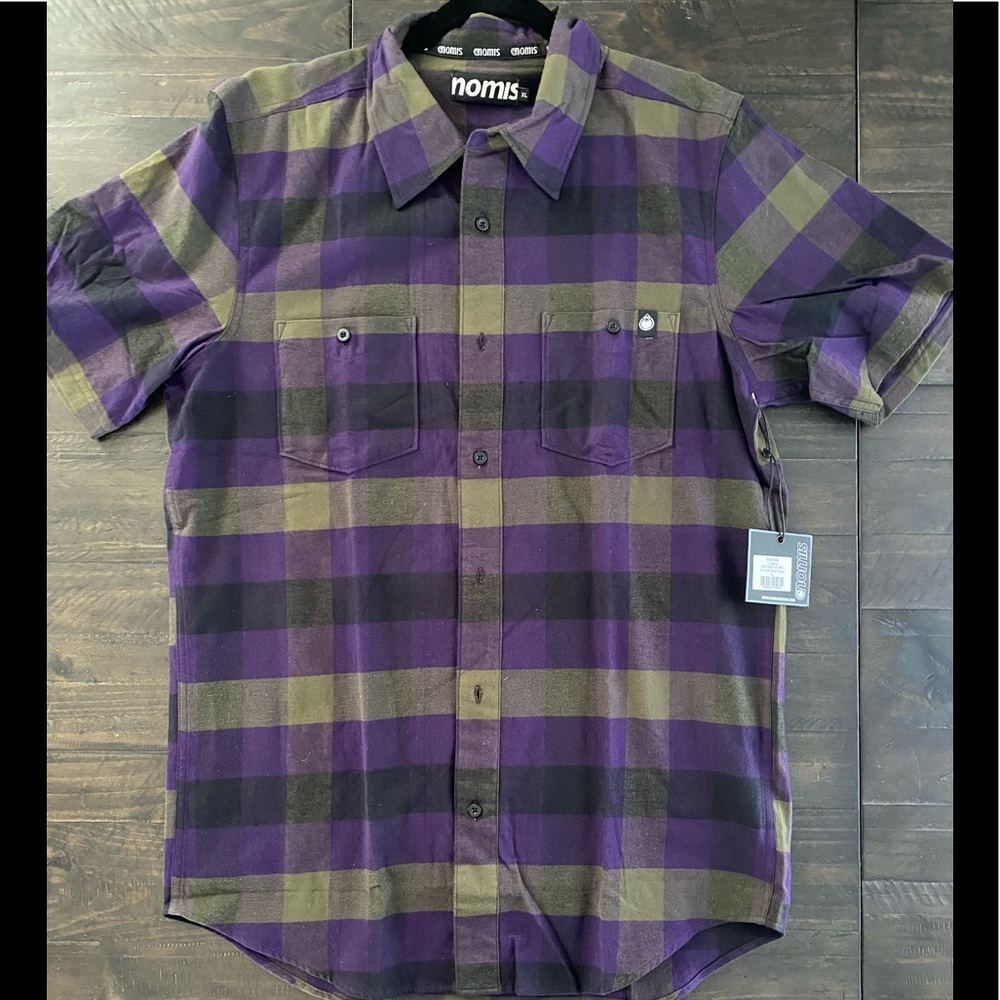 🆕 NOMIS | Short Sleeve Flannel